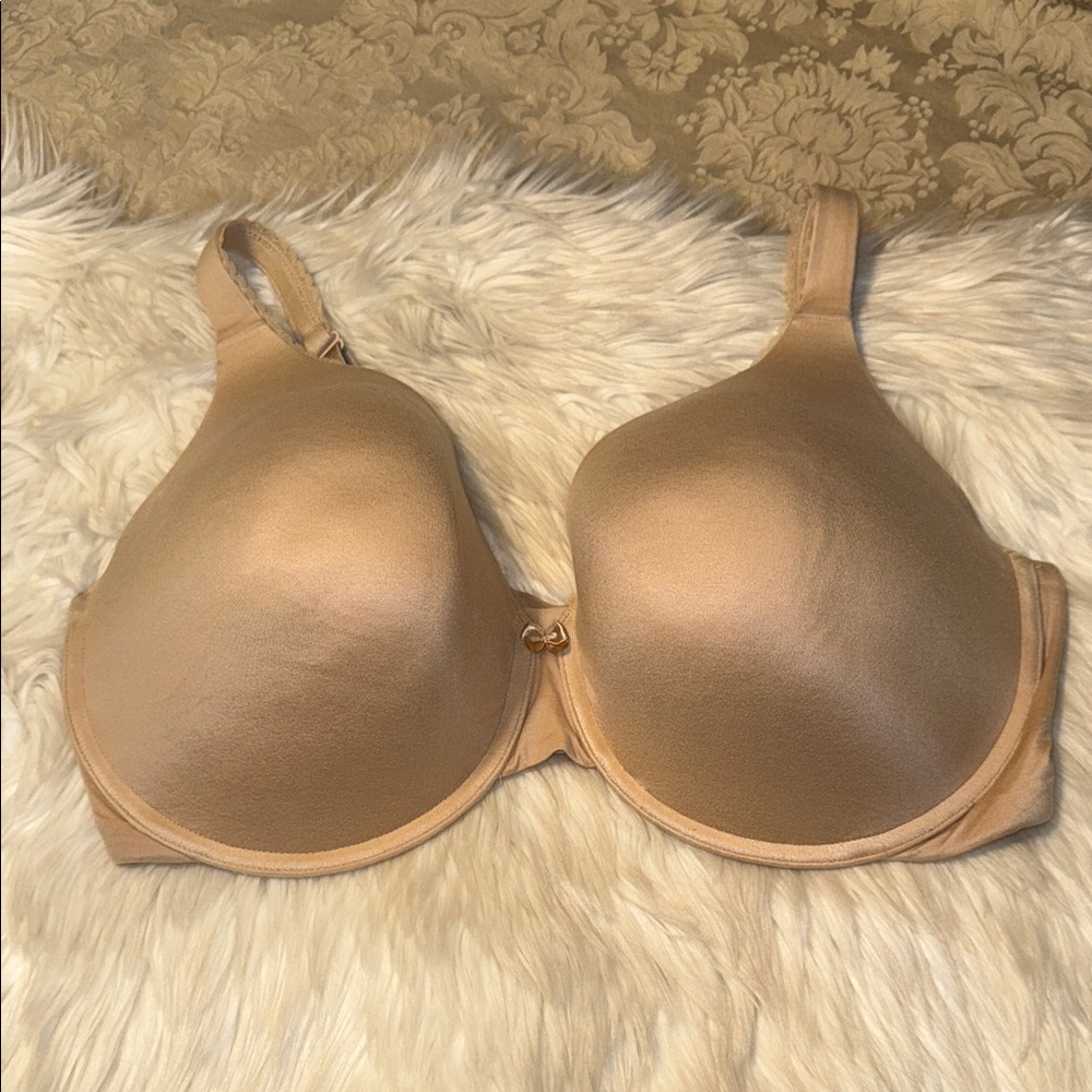 Cacique Lane Bryant 44F Seamless Tan Padded Bra